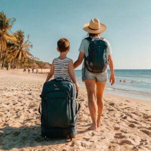 How to Travel Light with a Large Family